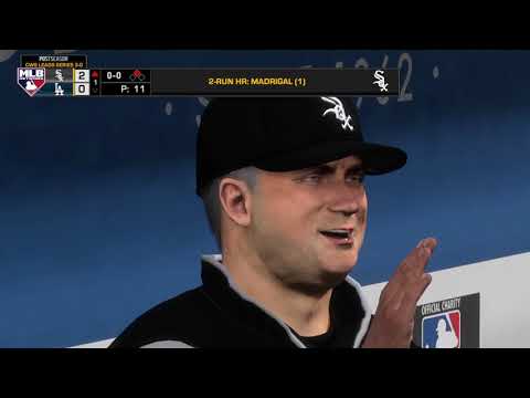 MLB® The Show™ 20: White Sox @ Dodgers (World Series 2020 Game 4) (Inning 1 to Inning 5)