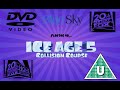 Closing To Ice Age 5 Collision Course 2016 UK DVD