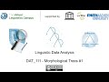 DAT_111 - Morphological Trees #1: care-less-ness
