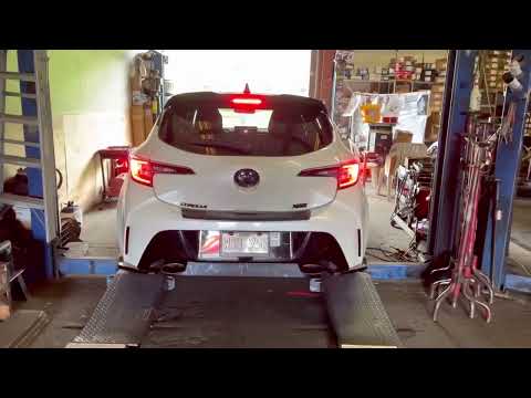 Corolla Hatch: Headers, Dual resonators and Remark catback exhaust