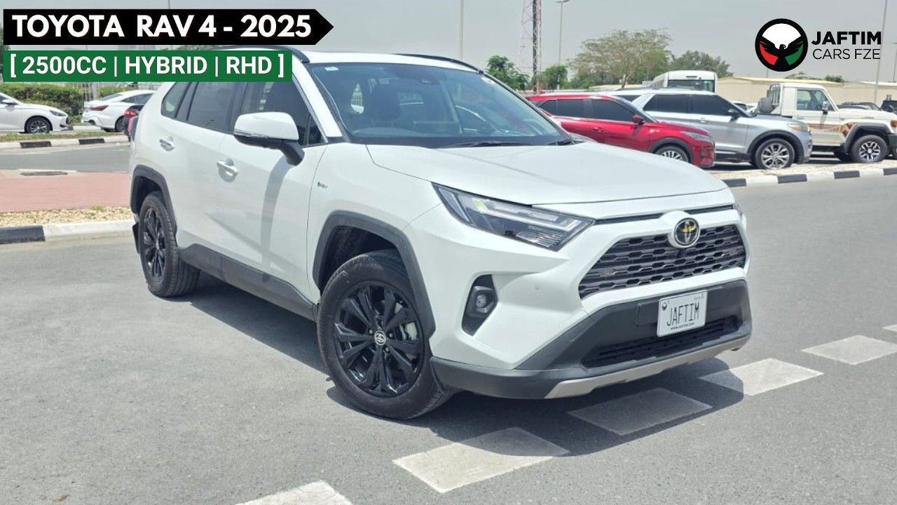 Toyota RAV4 2025 | 2.5L HYBRID ENGINE | AT | RHD | SUNROOF | PUSH START ENGINE | 360 VIEW CAMERA video