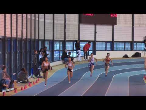 200m – Finale 12 – ESF – Championnat Regionaux 21/01/2018 – Eaubonne