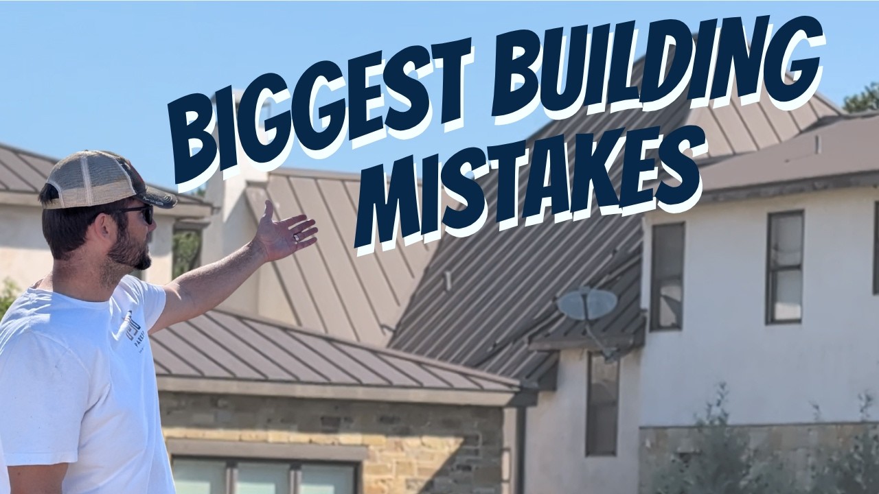 What I'd NEVER Do Building a House in Texas