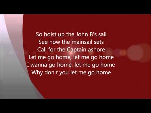 The Beach Boys - Sloop John B (I wanna go Home) LYRICS