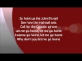 The Beach Boys - Sloop John B (I wanna go Home) LYRICS