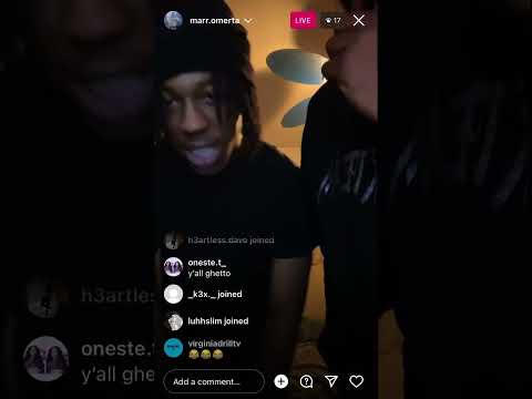 MarrOsama on IG Live
