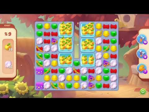 Homescapes Level 10887 No Boosters Gameplay