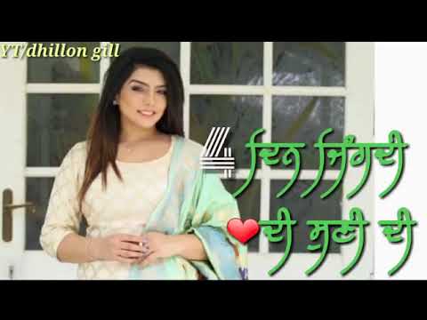 Parwah-ni-karidi/rupinder handa/WhatsApp status