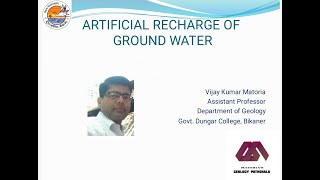 Artificial Ground water recharge (part 2)
