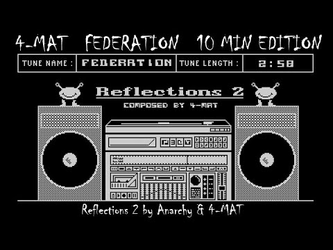 4-Mat - Federation (aka Mario Forever World 8) | [AMIGA] Tune with Oscilloscope View [4K]