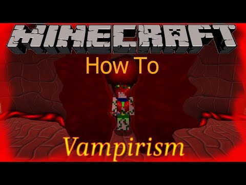 Minecraft. Vampirism. How To. Part 1