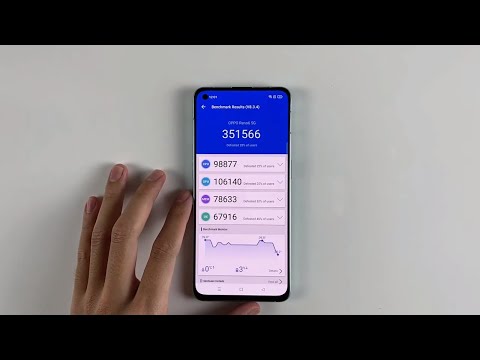 OPPO Reno6 5G Antutu Benchmark - Geekbench 5