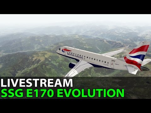 [Livestream] SSG Embraer E-170 Evolution in Europe ✈️ 2016-10-22