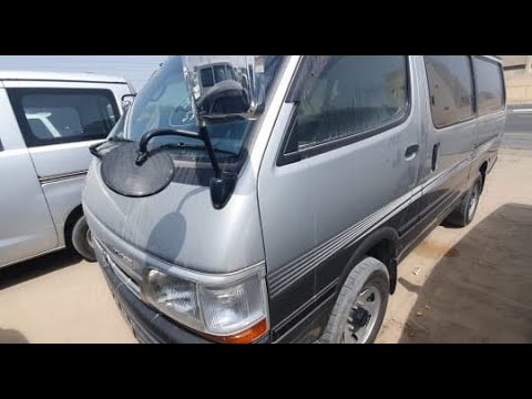 Thumbnail for 1993 toyota hiace van, used 90's model toyota wagon for review.secondhand hiace wagon import. by Toyota RegiusAce