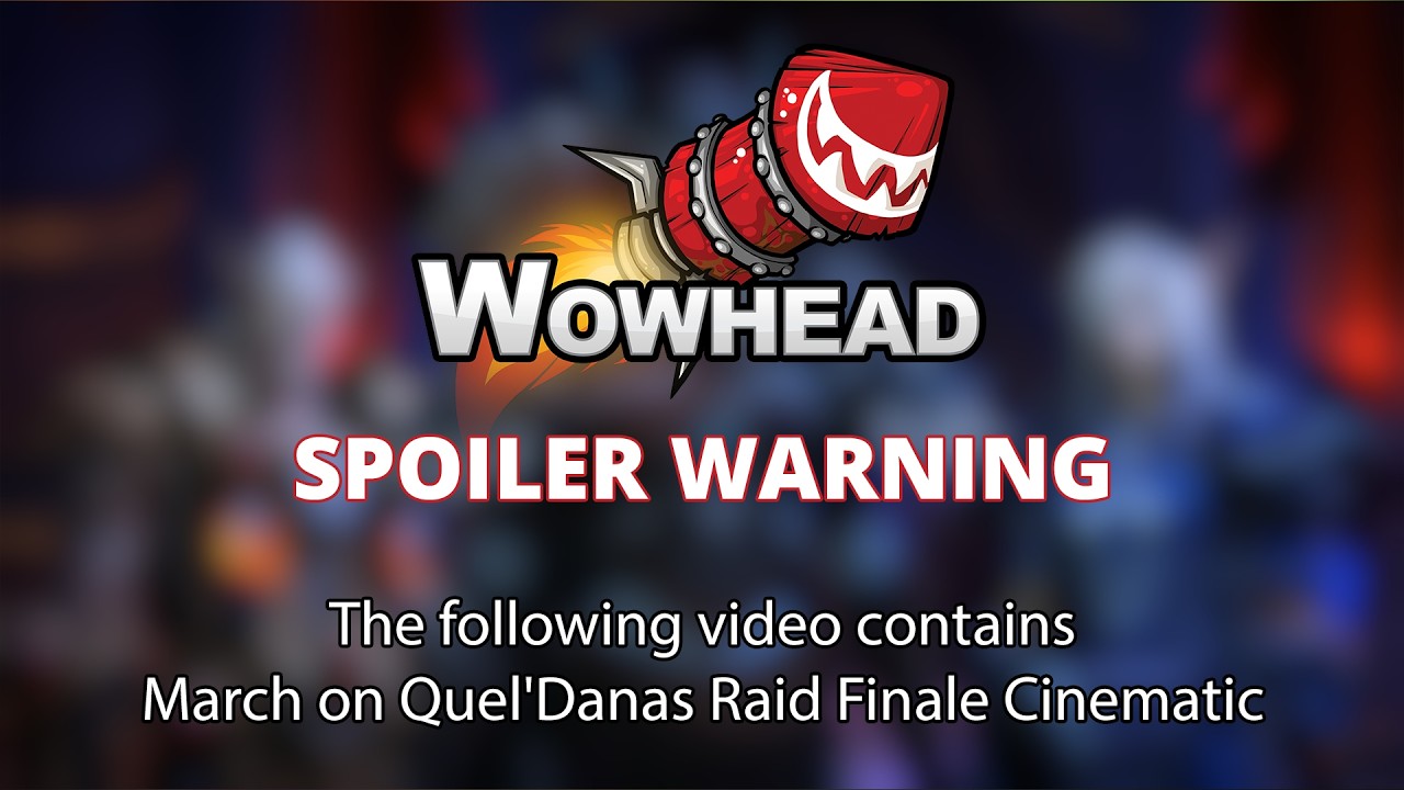 March on Quel'Danas Raid Finale Cinematic - YouTube
