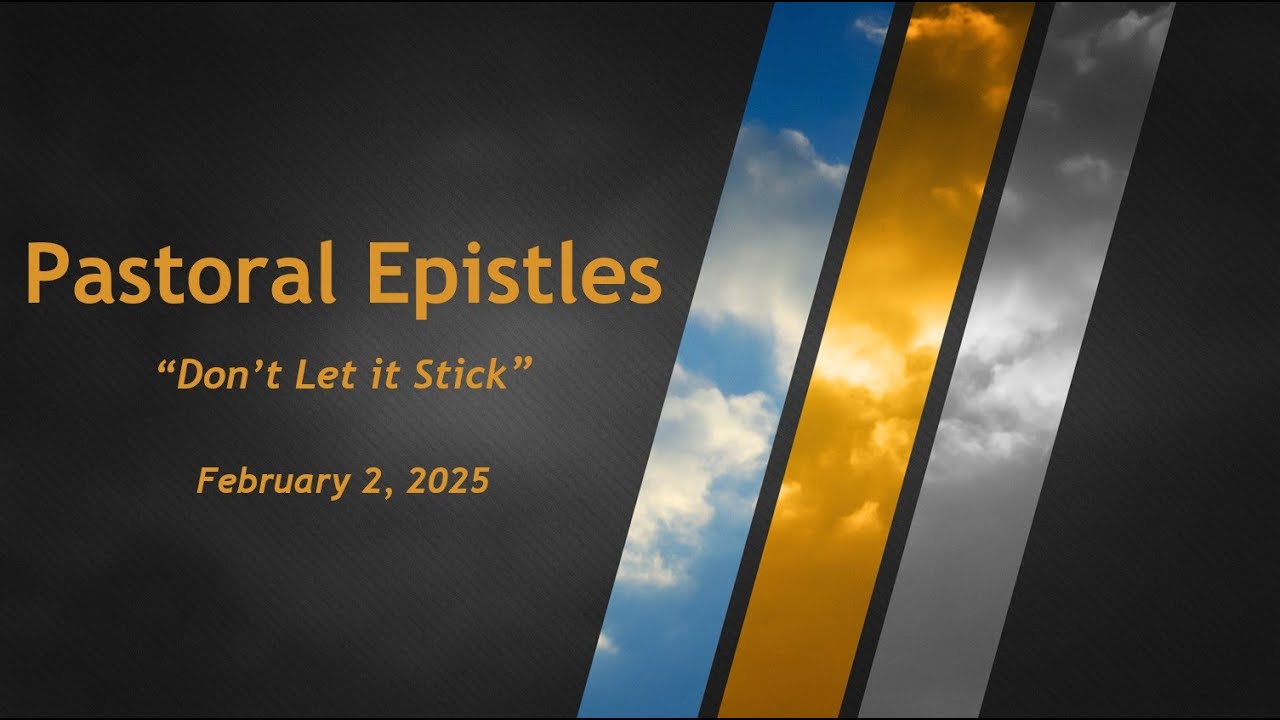 Be Blameless - Don't Let it Stick | Eric Brown