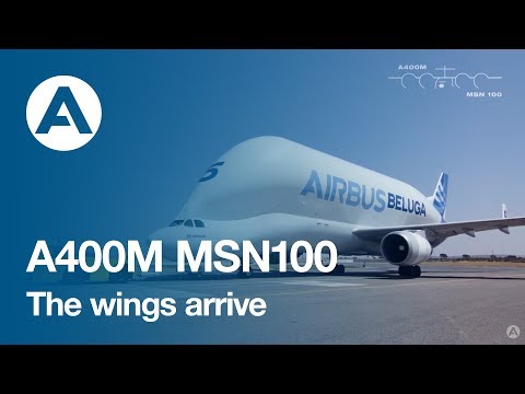 10. How to build an A400M - The wings arrive