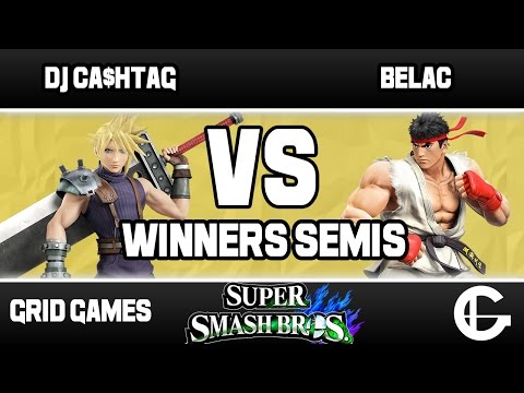 dj ca$htag (Cloud) VS belaC (Ryu) | Grid Smash 4 BiWeekly Winnners Semis