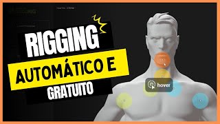 Nova Geração de Rigs Automáticos e Gratuito com ACCURIG(Mais forte que Mixamo?)
