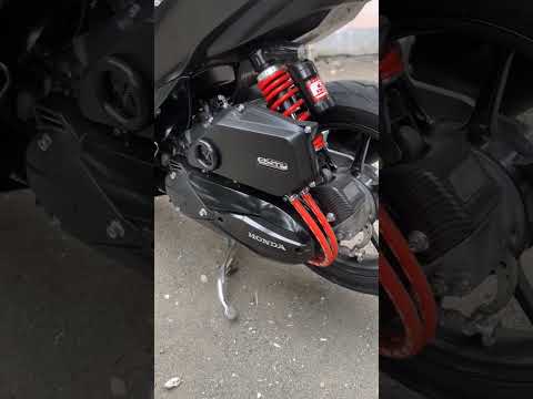 Click V2 Black Clean Set Up | Ctto: LixMoto #vario #click125