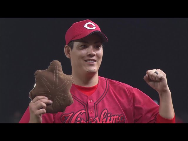 カープ・九里亜蓮投手ヒーローインタビュー 6月13日 埼玉西武ライオンズ 対 広島東洋カープ