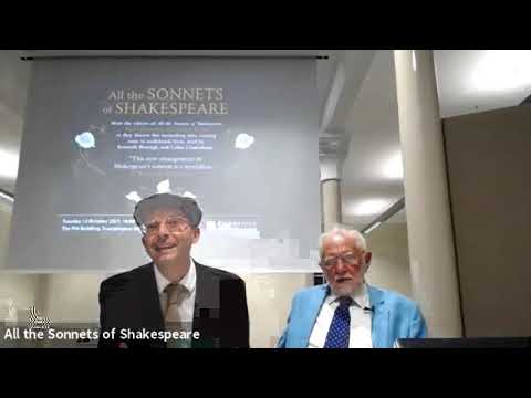 All the Sonnets of Shakespeare audiobook launch