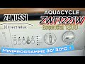 Zanussi Electrolux ZWF1221W AQUACYCLE 1200 Essential Miniprogramme 30ºC