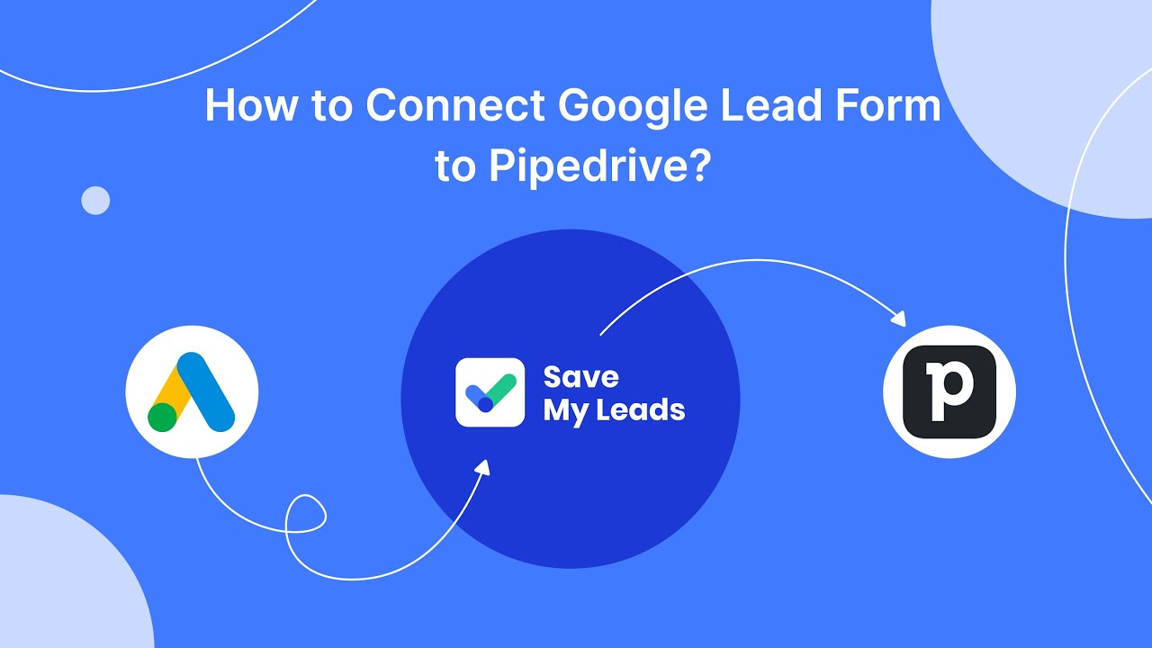 How to Connect Google Lead Form to Pipedrive (lead)