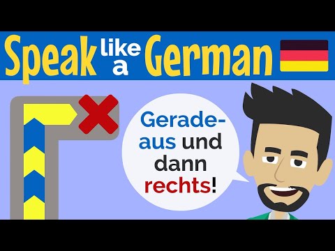 Deutsch lernen - Weg beschreiben