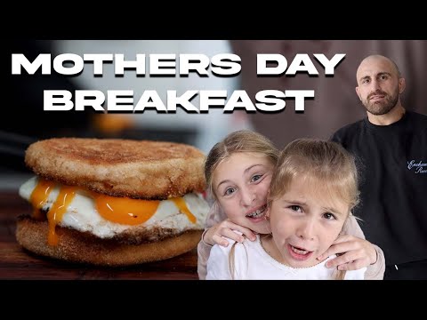 COOKING WITH VOLK | Family Cook Up for Mother's Day | Smokey Cheese, Sausage and Egg Muffins