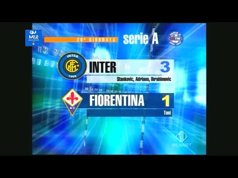 2006-07 (20^ - 21-01-2007) INTER-Fiorentina 3-1 Servizio Controcampo Italia1 [A]