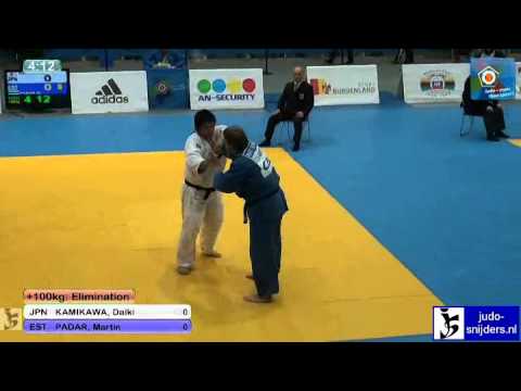 Daiki Kamikawa (JPN) - Martin Padar (EST) [+100kg]