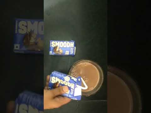 SMOOTH Hazelnut chocolate /shake and milk/Parle Agro/ mini10rs / must try🤤 #shorts #youtube #viral