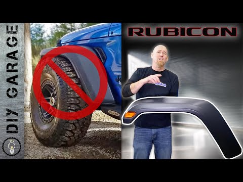 How to SWAP on Rubicon Fenders on your JT Gladiator or JL Wrangler!!