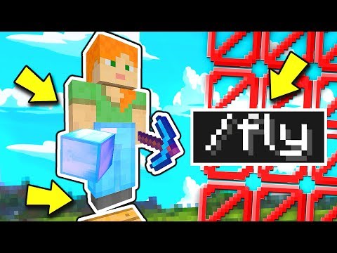 I SAW SOMEONE USING A FLY!! — TROLL THE HACKER | Minecraft ITA