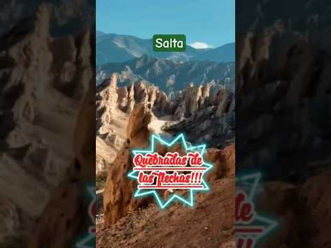 quebrada de las flechas, desde arriba