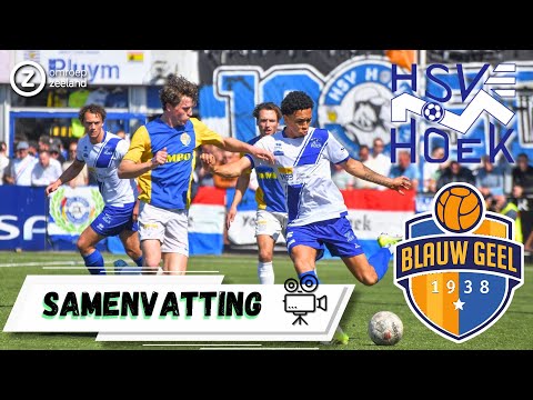 👋 🤩 AANVAL AFGESLAGEN, Hoek blijft op TITELKOERS 📈 | Samenvatting: Hoek - Blauw Geel'38 🎥⚽