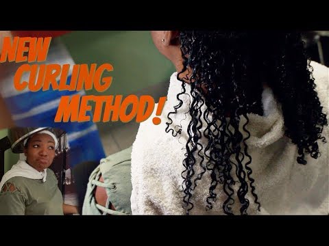 My First Salon Visit | New Curl Definition Method!!! 😱