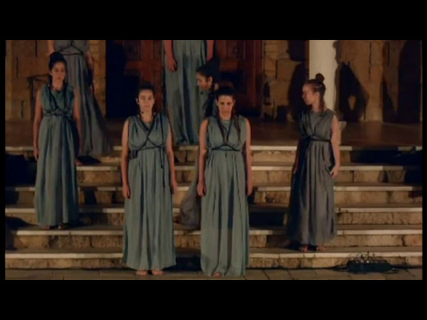 Antigone (Exodus) -- subtitle options: ENGLISH and ANCIENT GREEK Video