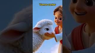 CONTA AS OVELHINHAS DE JESUS! 🐑 #shorts #gospelinfantil #louvorinfantil