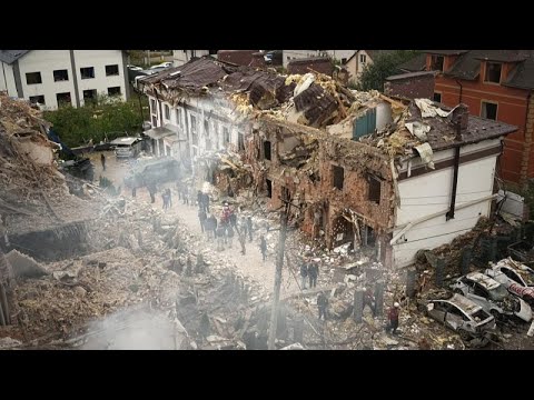 Angst und Schrecken in Ukraine: Russlands 12-Stunden-Offensive mit 500 Drohnen