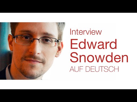Edward Snowden Interview - Der Tiefe Staat & wie Einzelpersonen etwas verändern können