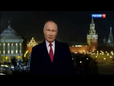 Новогоднее поздравление Владимира Путина и учёного-предпринимателя 2019 г Сравните )