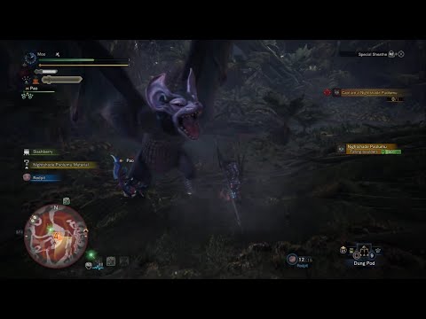 Monster Hunter World Iceborne : Nighty Night Nightshade (Unlock Glacial Vodka , Toasting Tequila)