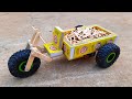 How To Make Tuk Tuk Rickshaw DIY Electric Cycle From Matchbox