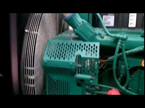 starting diesel generator VOLVO PENTA - запуск дизель-генератор Volvo