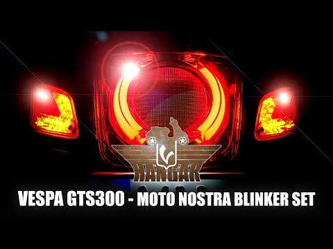 Einbau Blinker Set von Moto Nostra Vespa GTS