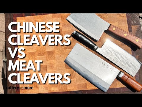 Chinese Cleaver vs Meat Cleaver: Are you chopping BONES or VEGGIES?