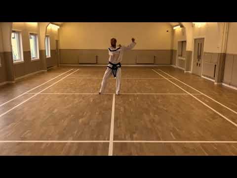 Toi Gye Tul | Front & Rear View | ITF Taewondo Pattern | Mark Harkess | UKTC