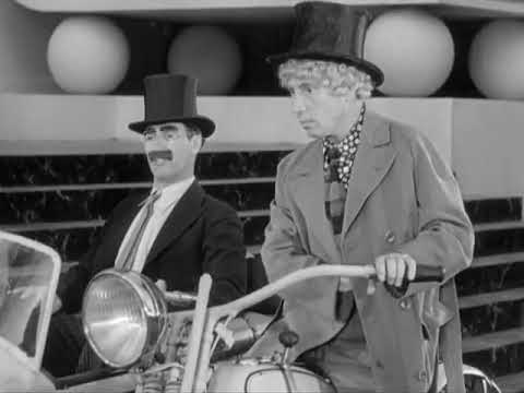Marx Brothers Side Car Gag
